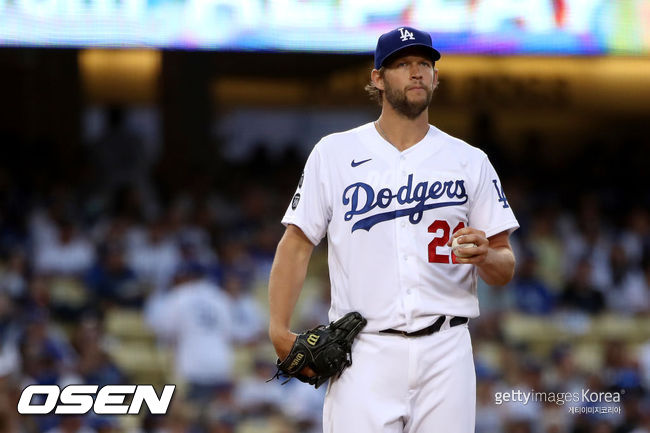 [사진] 클레이튼 커쇼 2021.06.17 ⓒGettyimages(무단전재 및 재배포 금지)