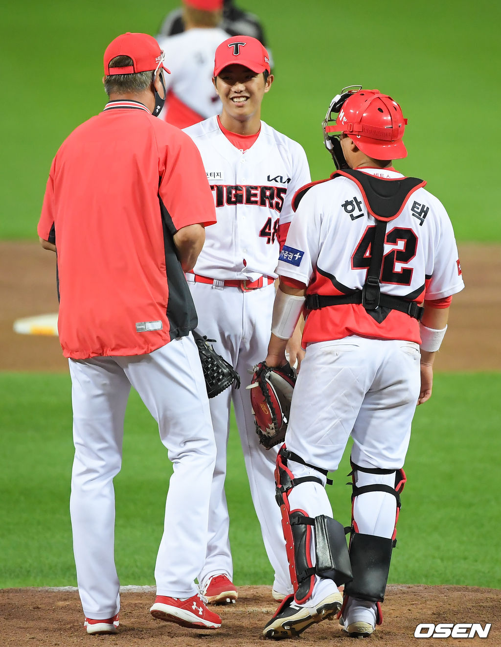 6회초 5.2이닝 무실점 호투한 KIA 선발투수 이의리가 교체되고 있다. 21.06.16 / soul1014@osen.co.kr