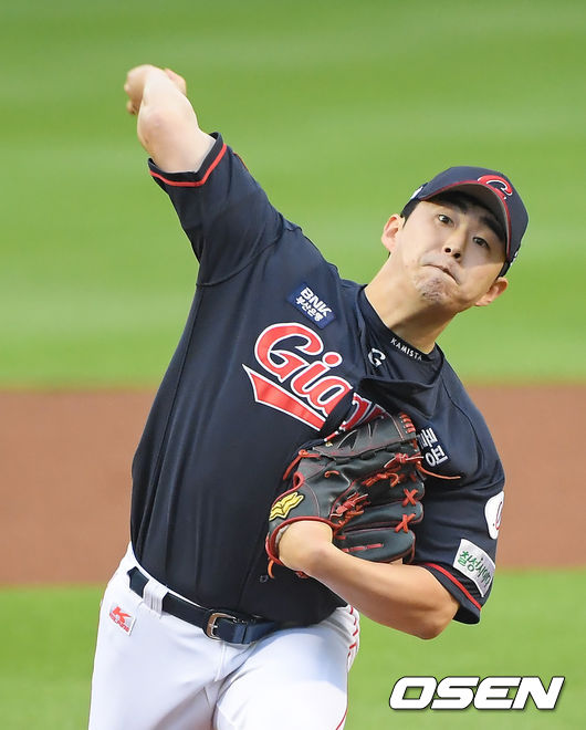 1회말 롯데 선발투수 최영환이 역투하고 있다. 21.06.17  / soul1014@osen.co.kr