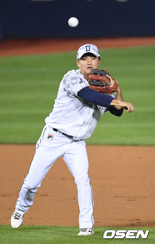 두산 박계범 2021.06.16 /youngrae@osen.co.kr