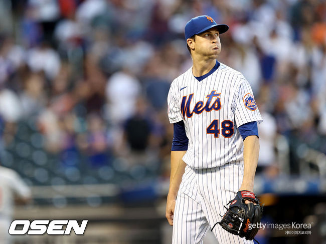 [사진] 뉴욕 메츠의 제이콥 디그롬. ⓒGettyimages(무단전재 및 재배포 금지)