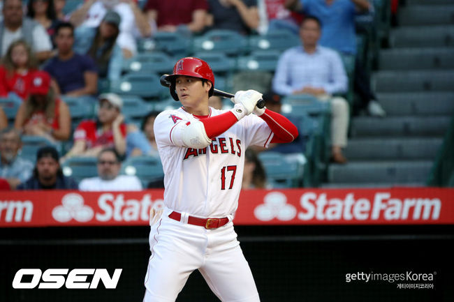 [사진] LA 에인절스의 오타니 쇼헤이. ⓒGettyimages(무단전재 및 재배포 금지)