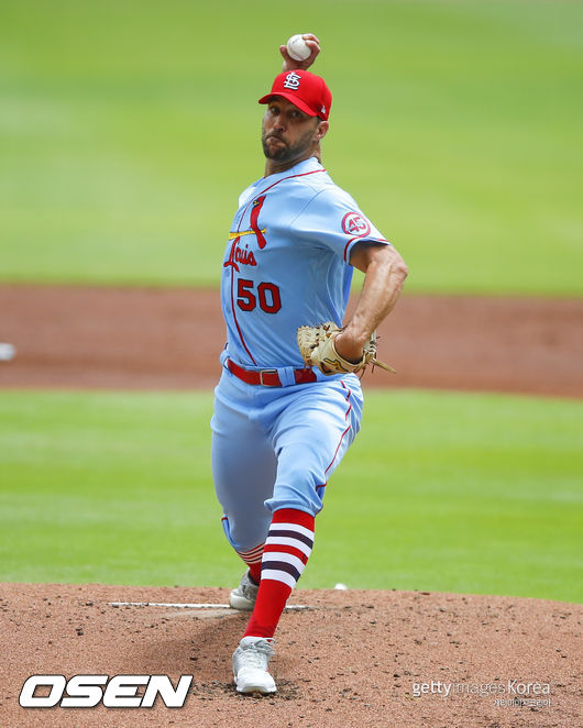 [사진] 세인트루이스 카디널스 아담 웨인라이트. ⓒGettyimages(무단전재 및 재배포 금지)