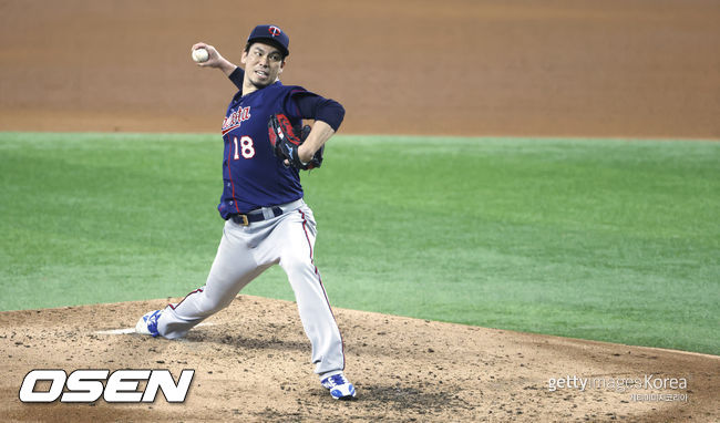 [사진] 미네소타 트윈스 마에다 켄타. ⓒGettyimages(무단전재 및 재배포 금지)