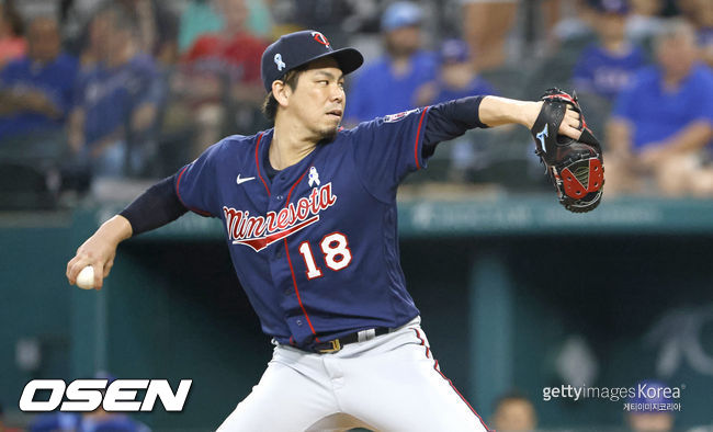 [사진] 미네소타 트윈스 마에다 켄타. ⓒGettyimages(무단전재 및 재배포 금지)