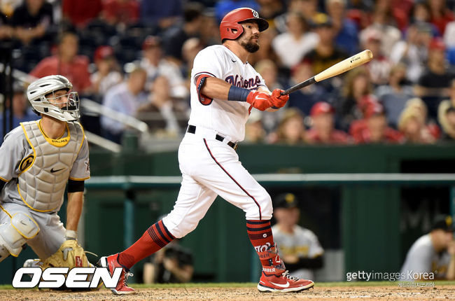 [사진] 워싱턴 내셔널즈의 카일 슈워버. ⓒGettyimages(무단전재 및 재배포 금지)
