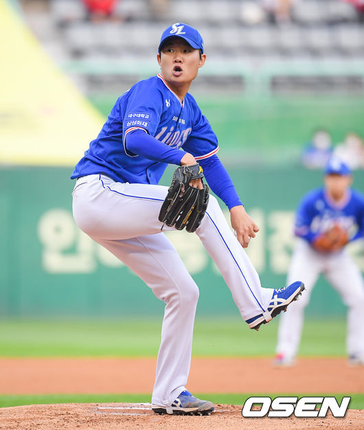1회말 삼성 선발투수 구준범이 역투하고 하고 있다. 21.06.02 / soul1014@osen.co.kr