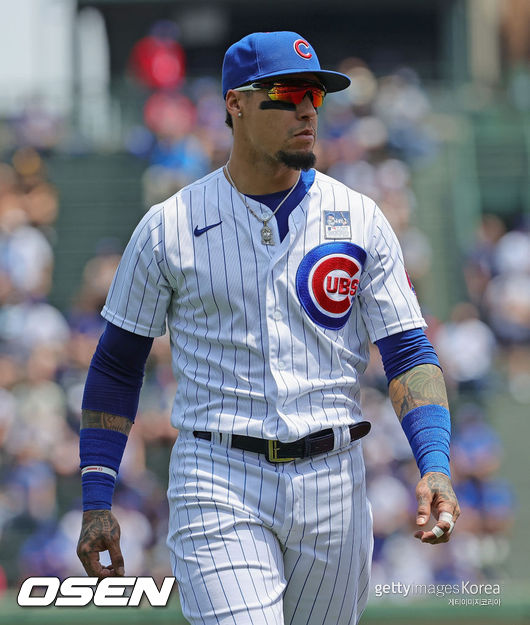 [사진] 시카고 컵스의 하비에르 바예즈.ⓒGettyimages(무단전재 및 재배포 금지)