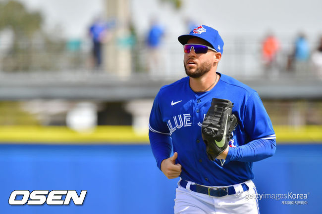 [사진] 토론토 블루제이스의 조지 스프링어. ⓒGettyimages(무단전재 및 재배포 금지)