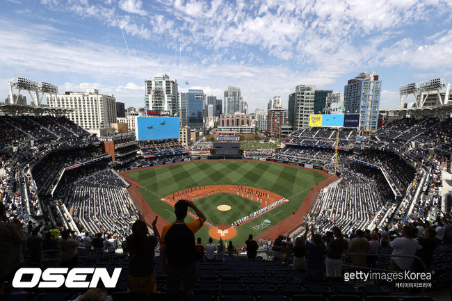 [사진] 샌디에이고 파드리스의 홈구장 펫코 파크.ⓒGettyimages(무단전재 및 재배포 금지)