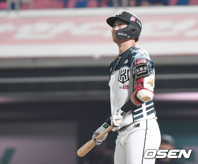 6회말 무사 1루 KT 배정대가 투런 홈런을 때려내고 있다. 2021.06.24/youngrae@osen.co.kr