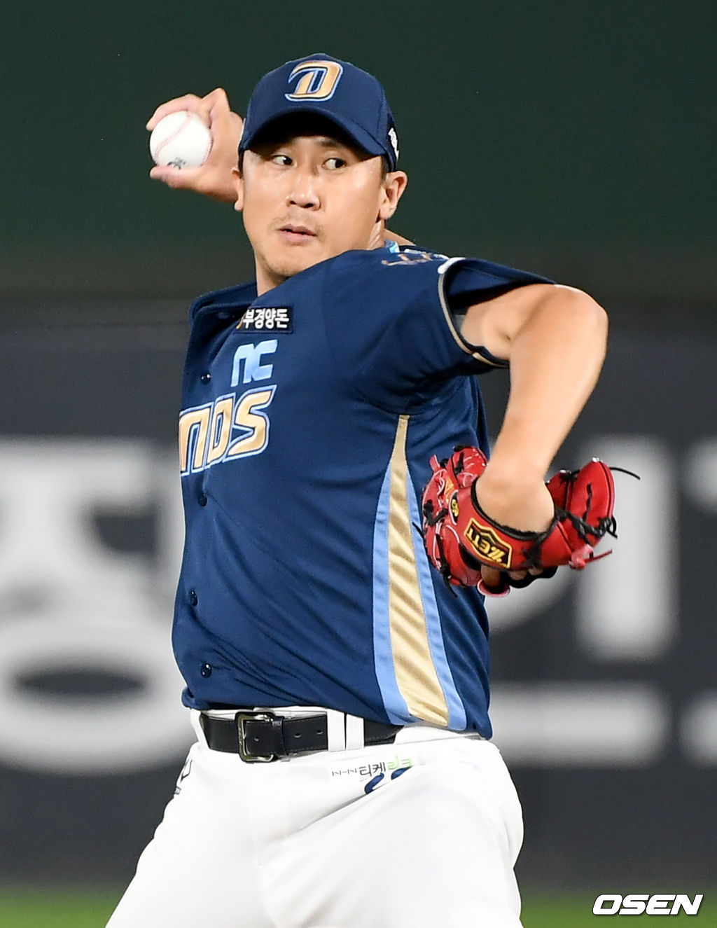 8회말 NC 이용찬이 마운드에 올라 힘차게 공을 뿌리고 있다. 2021.06.24 /ksl0919@osen.co.kr