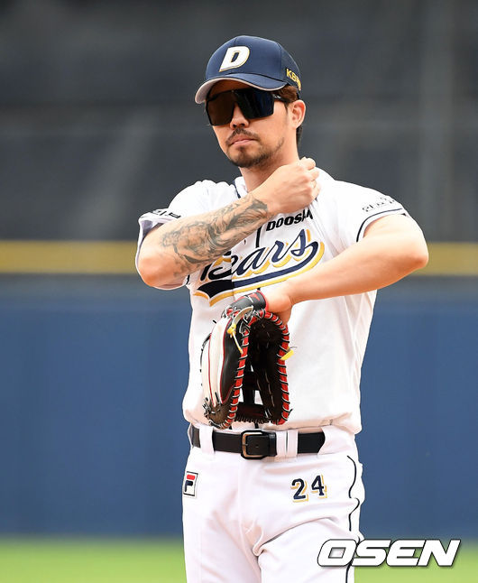 210523 두산 오재원. /jpnews@osen.co.kr