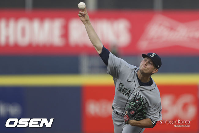 [사진] 시애틀 매리너스 크리스 플렉센. ⓒGettyimages(무단전재 및 재배포 금지)