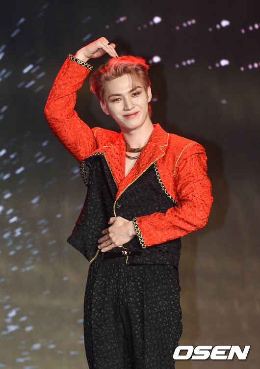 오메가엑스 한겸이 포즈를 취하고 있다.. 21.06.30 / soul1014@osen.co.kr