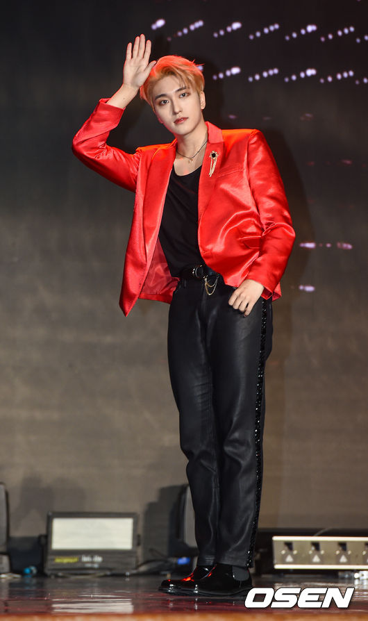 오메가엑스 세빈이 포즈를 취하고 있다.. 21.06.30 / soul1014@osen.co.kr