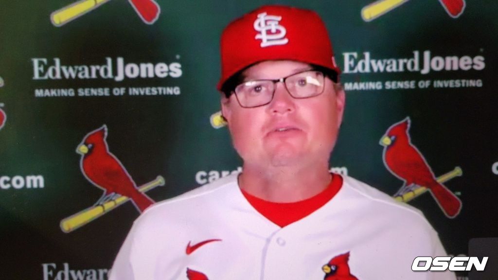 [사진] 세인트루이스 카디널스의 마이크 쉴트 감독. <세인트루이스 카디널스 구단 제공 영상 캡처>