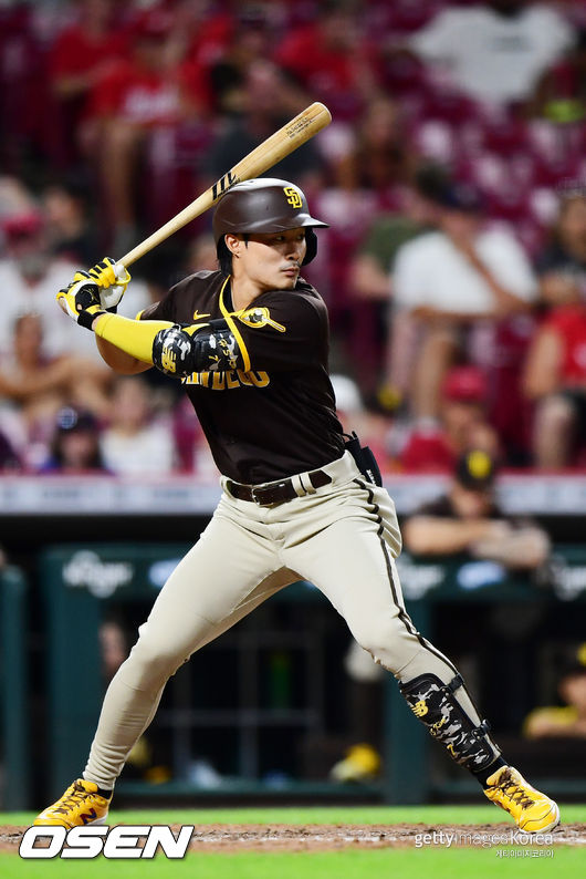 [사진] 김하성 ⓒGettyimages(무단전재 및 재배포 금지)