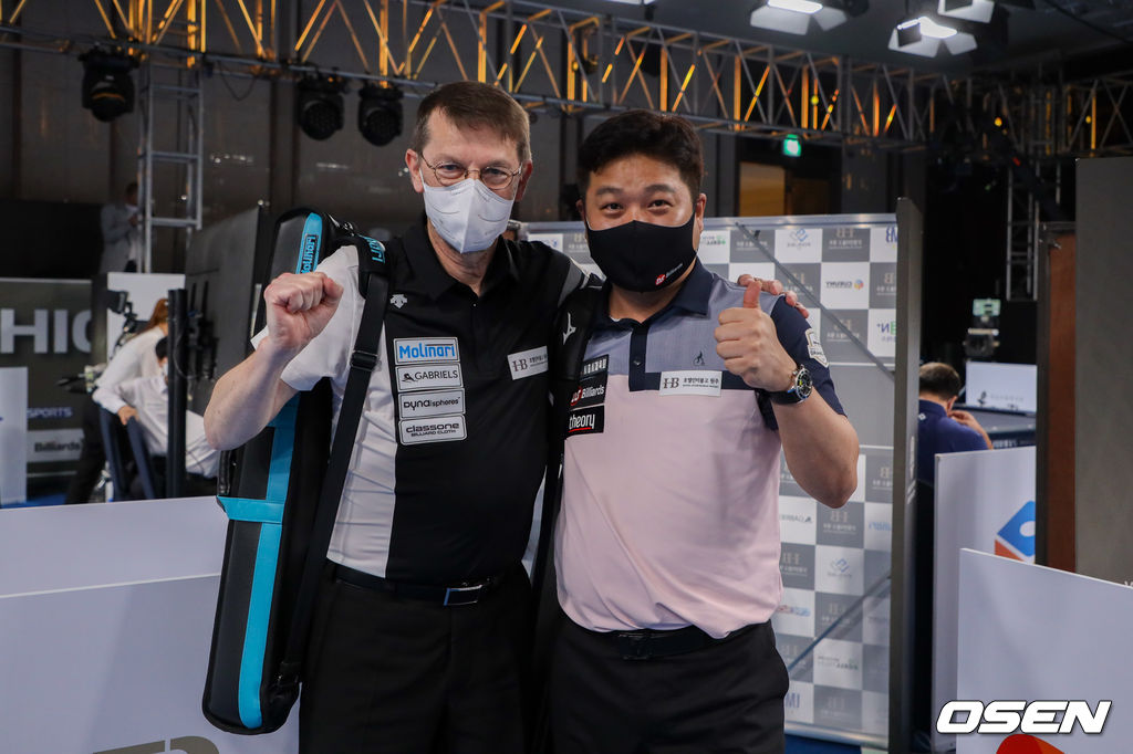 [사진]토브욘 블롬달(왼쪽)과 서창훈 /파이브앤식스 제공