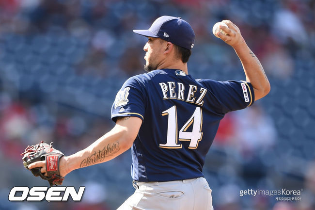 [사진] 에르난 페레즈 2019.08.19 ⓒGettyimages(무단전재 및 재배포 금지)