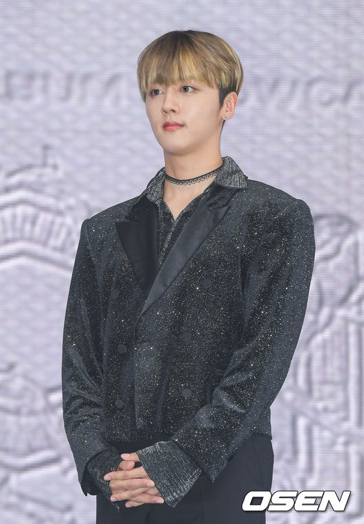 5일 오후 서울 광진구 광장동 예스24라이브홀에서 그룹 SF9의 미니 9집 '턴 오버' 쇼케이스가 진행됐다.SF9의 미니 9집 '턴 오버'는 2020년부터 전개하고 있는 SF9 세계관 시리즈 '글로리'의 마지막 앨범이다. SF9 영빈이 포즈를 취하고 있다. 21.07.05 / soul1014@osen.co.kr