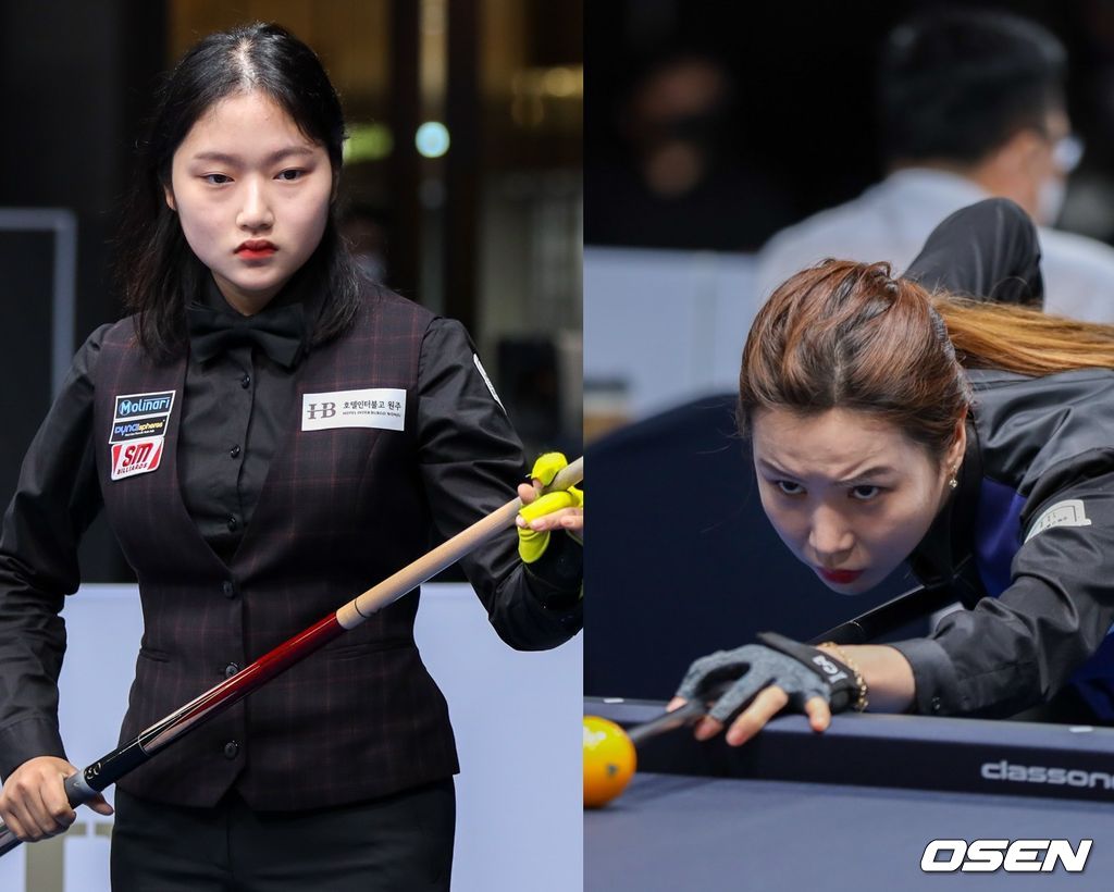 [사진]한지은(왼쪽)과 김진아 /파이브앤식스 제공