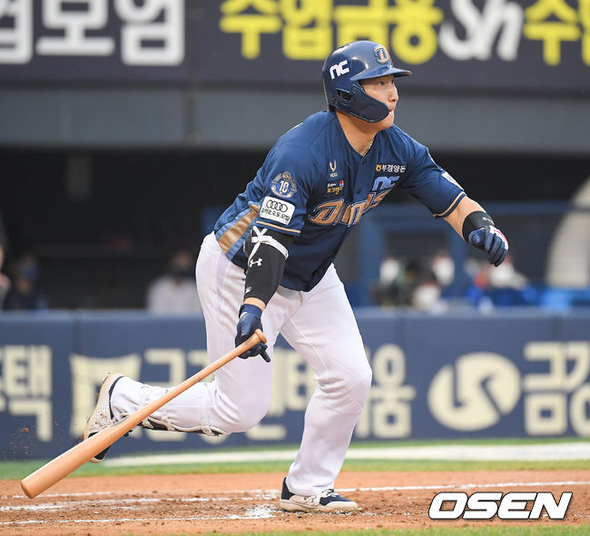 3회초 2사 NC 나성범이 솔로홈런을 날리고 있다. 21.07.06 / soul1014@osen.co.kr