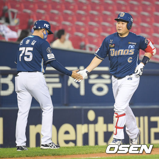 5회초 1사 NC 양의지가 솔로홈런을 날리고 베이스를 돌고 있다. 21.07.06 / soul1014@osen.co.kr