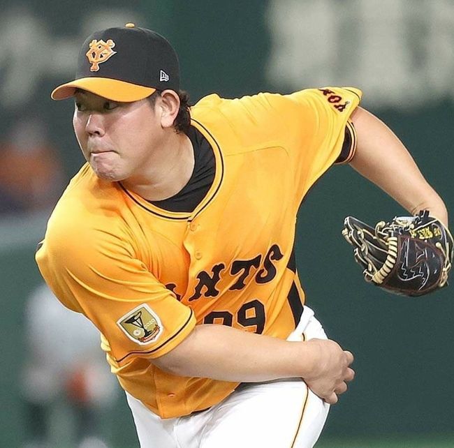 [사진] 야마구치 슌 / 요미우리 자이언츠 공식 SNS 캡처