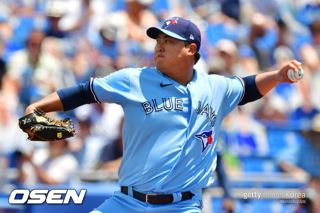 [사진] 토론토 블루제이스 류현진. ⓒGettyimages(무단전재 및 재배포 금지)