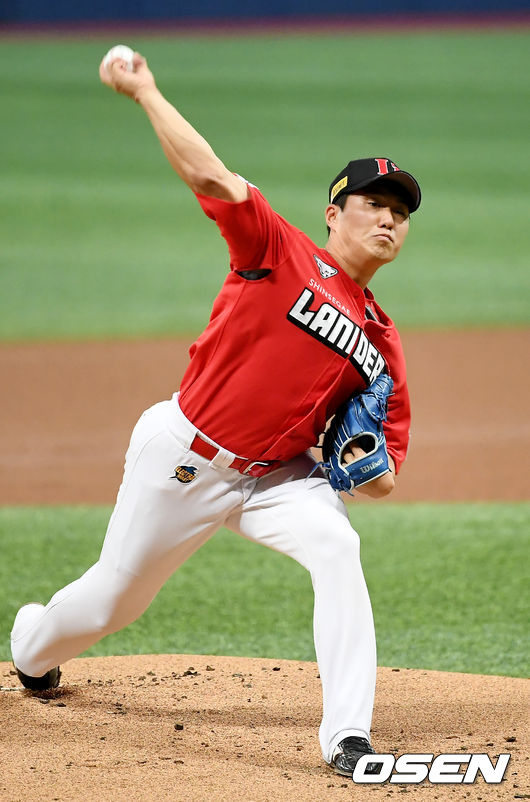 1회말 SSG 최민준이 역투하고 있다. 2021.07.08/youngrae@osen.co.kr