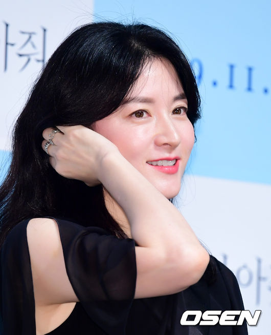 배우 이영애가 간담회를 하고 있다. /jpnews@osen.co.kr