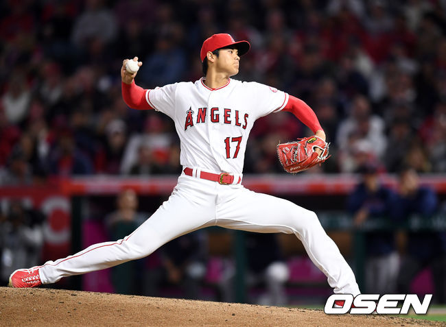 2회초 에인절스 오타니가 역투하고 있다. / youngrae@osen.co.kr