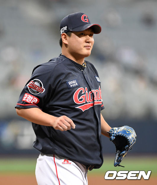 [OSEN=이대선 기 자] 롯데 나균안 2021.06.01 /sunday@osen.co.kr