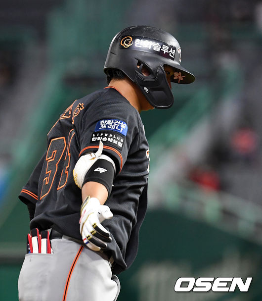 9일 오후 인천 SSG 랜더스필드에서 SSG 랜더스와 한화 이글스의 경기가 열렸다.6회초 무사에서 한화 최인호가 우월 솔로 홈런을 치고 그라운드를 달리고 있다. 2021.07.09 /sunday@osen.co.kr