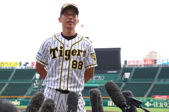 [사진] 야노 아키히로 한신 감독 /한신 타이거스 홈페이지