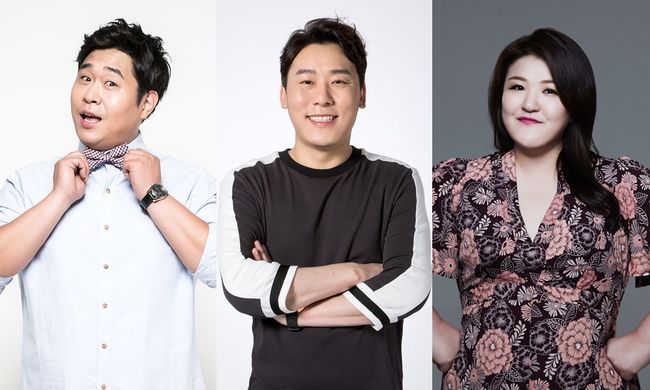 문세윤, 최성민, 이국주. FNC엔터테인먼트 제공