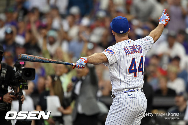 [사진] 뉴욕 메츠 피트 알론소. 21.07.13. ⓒGettyimages(무단전재 및 재배포 금지)