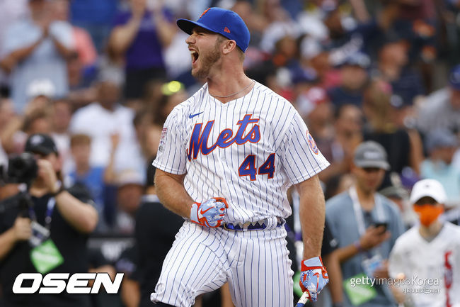 [사진] 뉴욕 메츠 피트 알론소. 21.07.13. ⓒGettyimages(무단전재 및 재배포 금지)