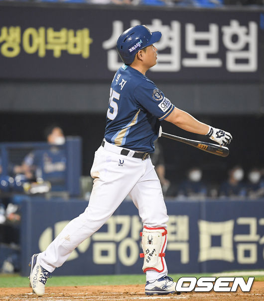 5회초 1사 NC 양의지가 솔로홈런을 날리고 있다.  21.07.06 / soul1014@osen.co.kr
