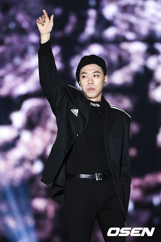 비와이가 멋진 무대를 펼치고 있다.  / soul1014@osen.co.kr