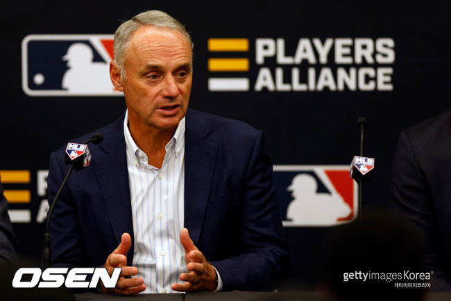[사진] 롭 만프레드 MLB 커미셔너. ⓒGettyimages(무단전재 및 재배포 금지)