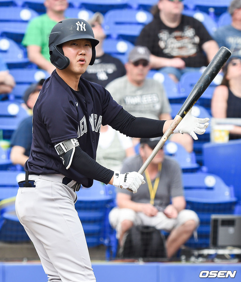 뉴욕 양키스의 박효준./ soul1014@osen.co.kr