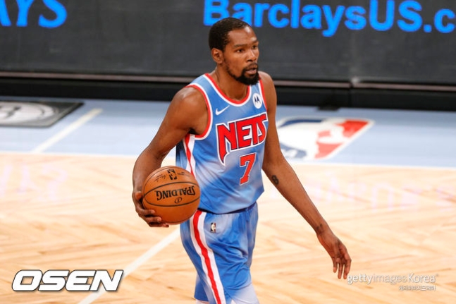 [오!쎈 인터뷰] 'Nba 2K22' 커버 모델 케빈 듀란트, 