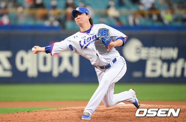 8회초 삼성 우규민이 역투하고 있다. / soul1014@osen.co.kr