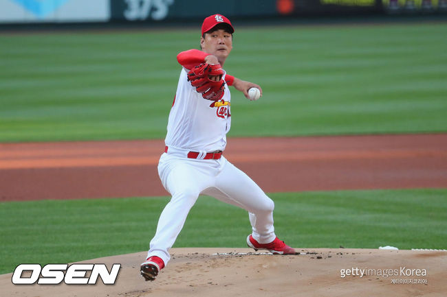[사진] 세인트루이스 카디널스 좌완 김광현(33)의 후반기 첫 등판 일정이 나왔다.ⓒGettyimages(무단전재 및 재배포 금지)