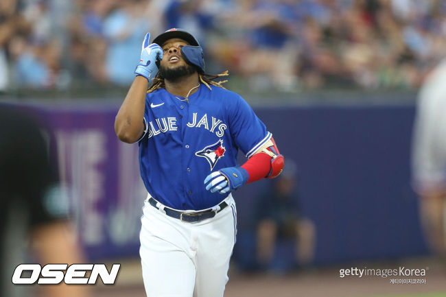 [사진] 블라디미르 게레로 주니어 2021.07.17 ⓒGettyimages(무단전재 및 재배포 금지)