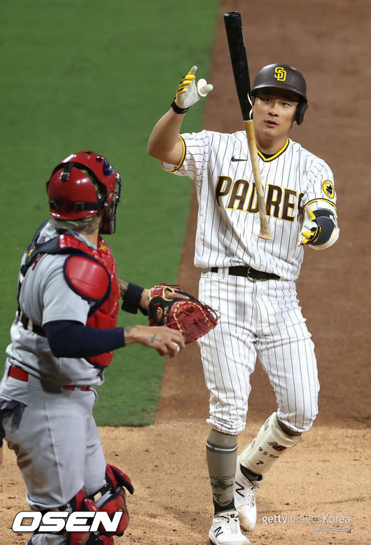 [사진] 김하성 2021.05.15 ⓒGettyimages(무단전재 및 재배포 금지)