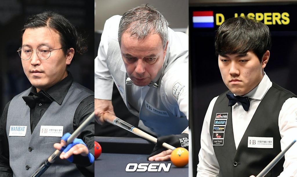 [사진]왼쪽부터 황봉주, 딕 야스퍼스, 김준태