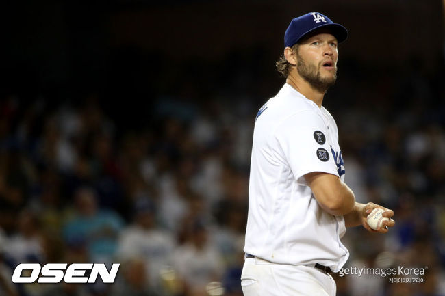 [사진] LA 다저스의 클레이튼 커쇼. ⓒGettyimages(무단전재 및 재배포 금지)